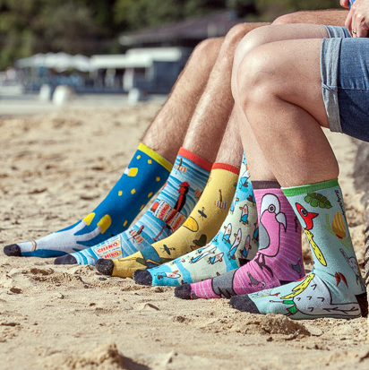 All 6 socks - 1